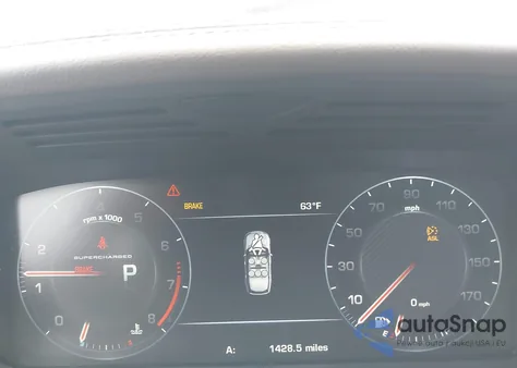 2016 Land Rover Range Rover 5.0L V8 Supercharged z USA, uszkodzony, nr VIN SALGS2EF9GA300277